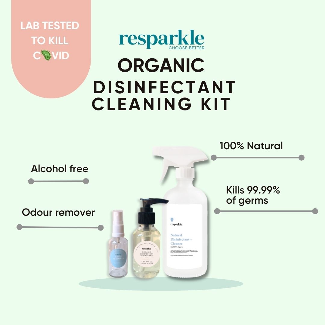 Organic Disinfectant Cleaning Kit